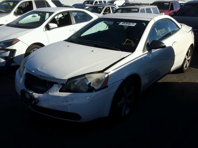 1G2ZH358364292975 - 2006 PONTIAC G6 GT WHITE photo 2