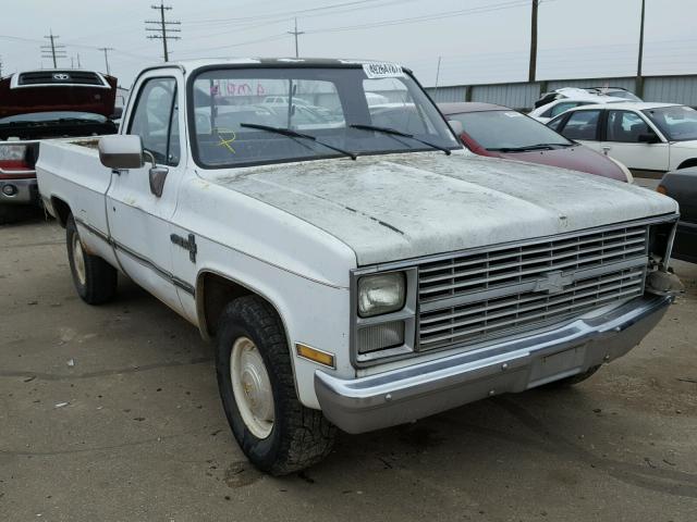 2GCGC24M7E1231505 - 1984 CHEVROLET C20 WHITE photo 1