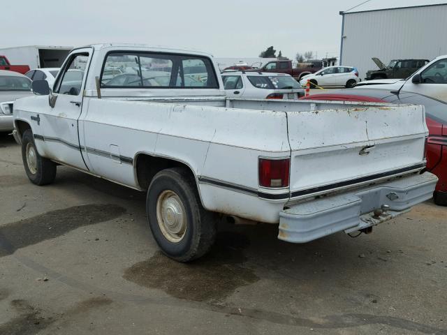 2GCGC24M7E1231505 - 1984 CHEVROLET C20 WHITE photo 3