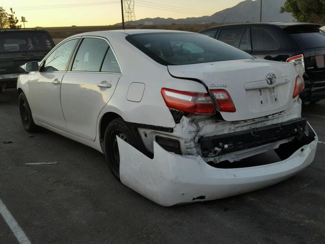 4T1BE46K69U811331 - 2009 TOYOTA CAMRY BASE WHITE photo 3