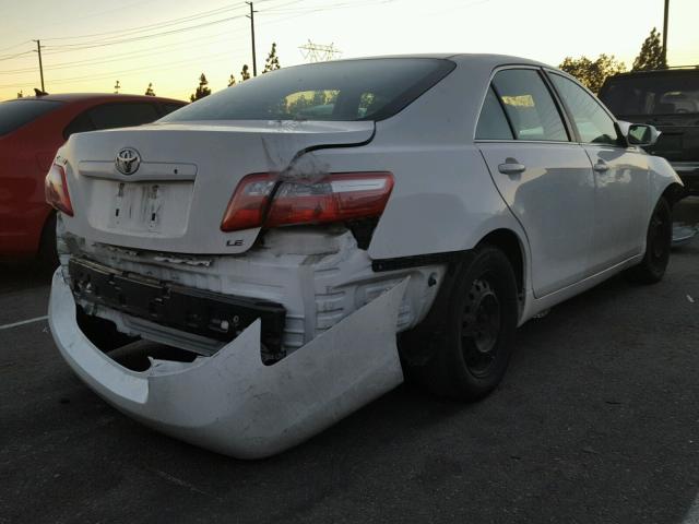 4T1BE46K69U811331 - 2009 TOYOTA CAMRY BASE WHITE photo 4