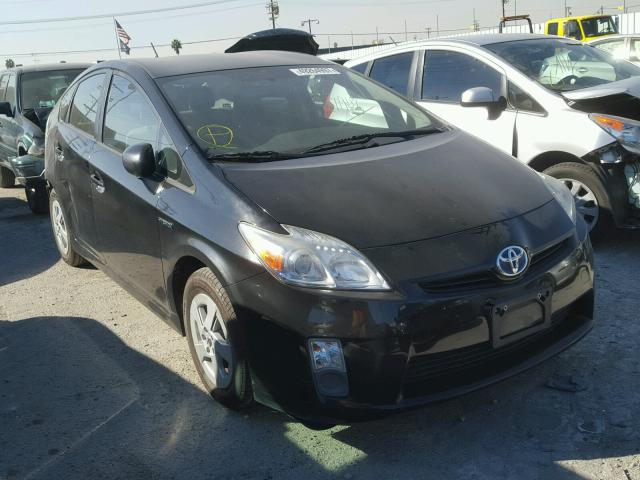 JTDKN3DU9A1281980 - 2010 TOYOTA PRIUS BLACK photo 1