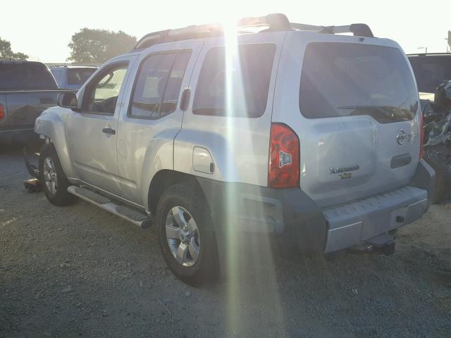 5N1AN08U49C515118 - 2009 NISSAN XTERRA OFF SILVER photo 3