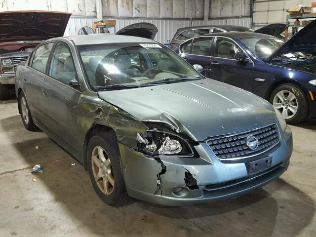 1N4AL11D55N486260 - 2005 NISSAN ALTIMA S GREEN photo 1