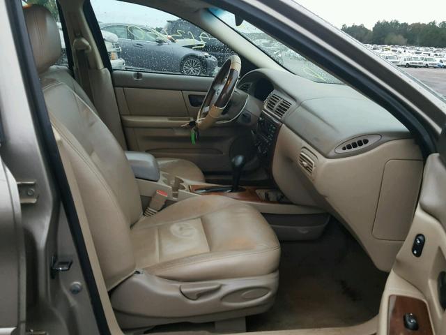 1FAFP56U67A151660 - 2007 FORD TAURUS SEL GOLD photo 5