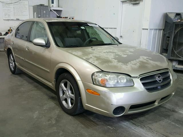 JN1DA31D62T201228 - 2002 NISSAN MAXIMA GLE GOLD photo 1