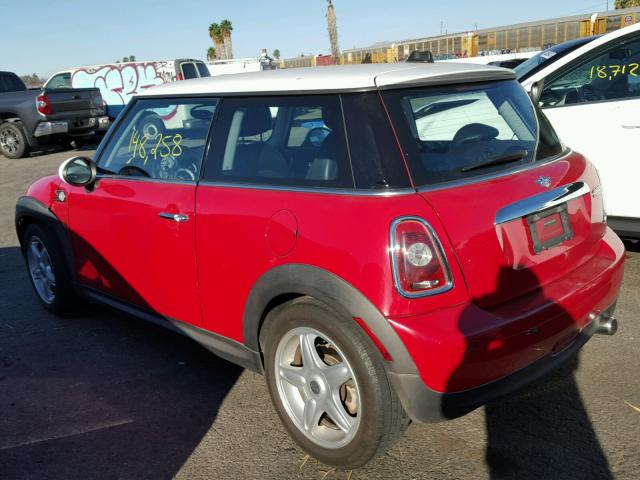 WMWMF33558TU64112 - 2008 MINI COOPER RED photo 3