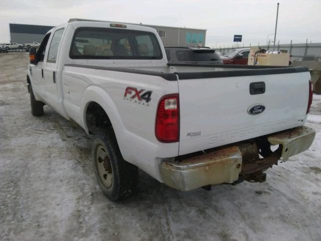 1FTWW315X8EB83863 - 2008 FORD F350 SRW S WHITE photo 3