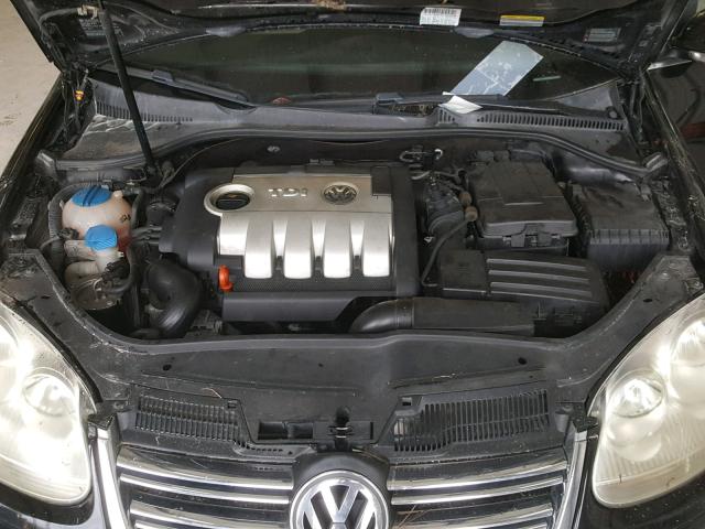 3VWST71K56M002340 - 2006 VOLKSWAGEN JETTA TDI BLACK photo 7