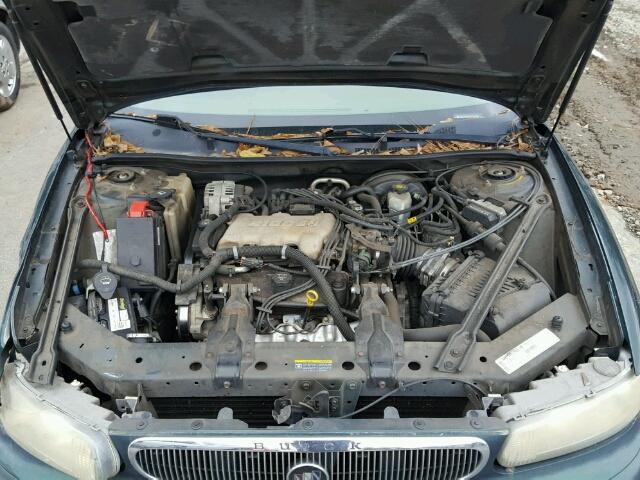 2G4WS52J921291060 - 2002 BUICK CENTURY CU GREEN photo 7