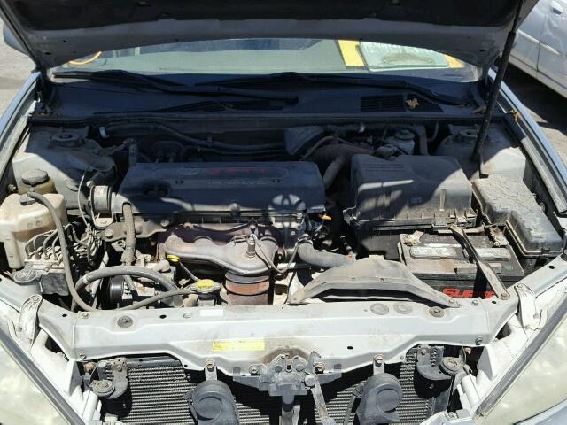 4T1BE30K25U523030 - 2005 TOYOTA CAMRY LE SILVER photo 7