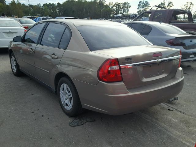 1G1ZS58F58F130722 - 2008 CHEVROLET MALIBU LS ბეჟი ფოტო 3