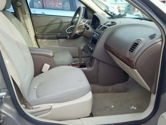 1G1ZS58F58F130722 - 2008 CHEVROLET MALIBU LS ბეჟი ფოტო 5