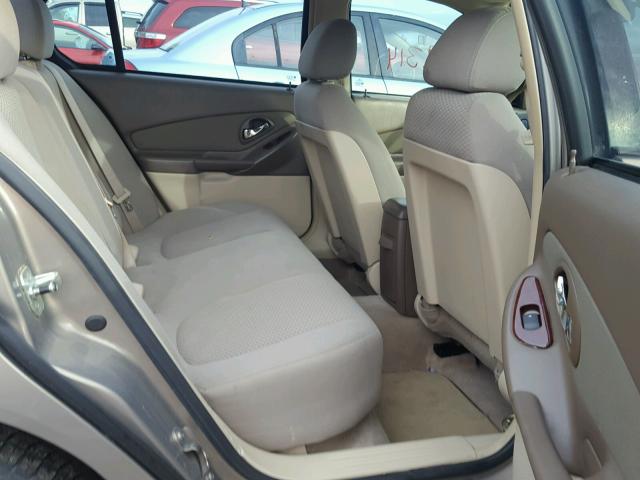 1G1ZS58F58F130722 - 2008 CHEVROLET MALIBU LS ბეჟი ფოტო 6