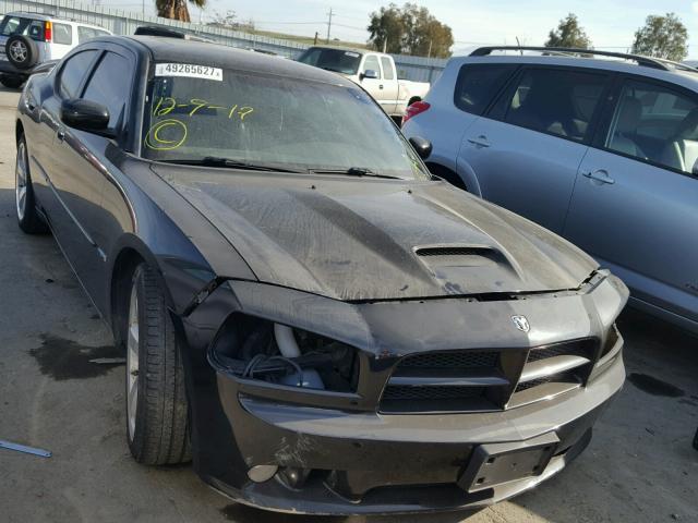 2B3LA73W07H872401 - 2007 DODGE CHARGER SR BLACK photo 1