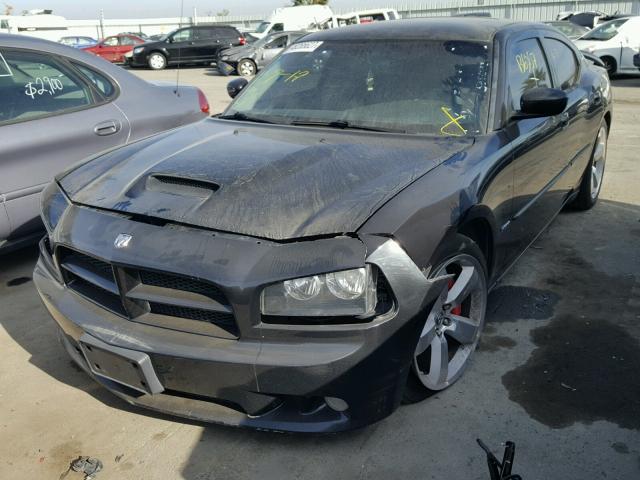 2B3LA73W07H872401 - 2007 DODGE CHARGER SR BLACK photo 2