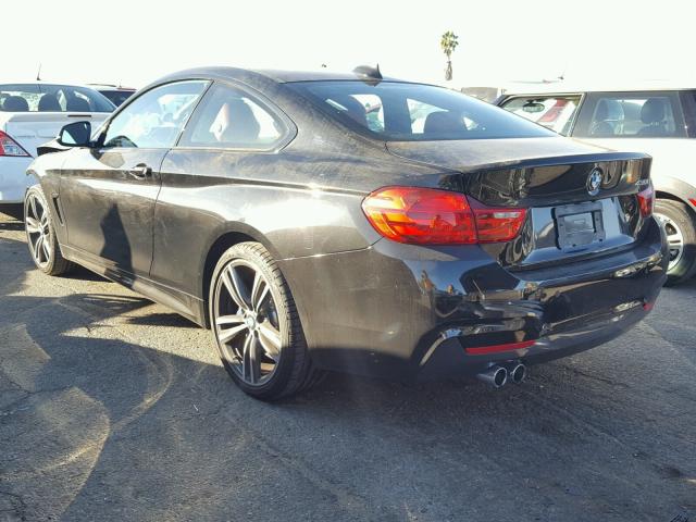 WBA4R7C56HK679860 - 2017 BMW 430I BLACK photo 3