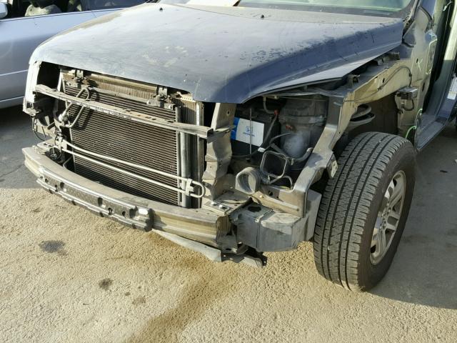 5FNYF18585B056882 - 2005 HONDA PILOT EXL BLACK photo 9