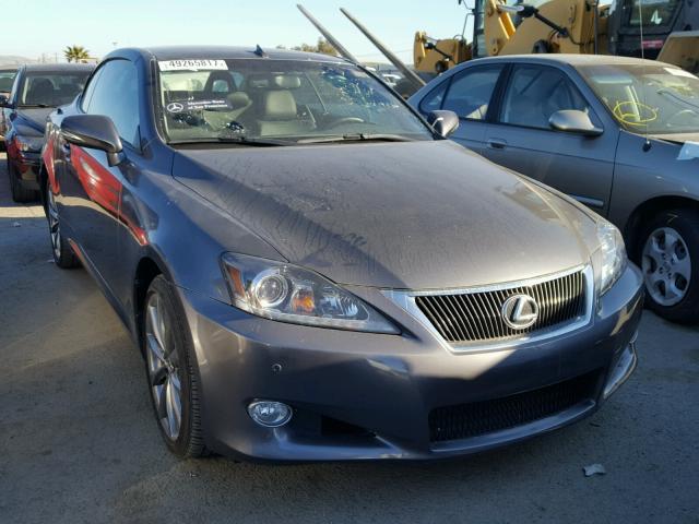 JTHFF2C21F2532791 - 2015 LEXUS IS 250 GRAY photo 1