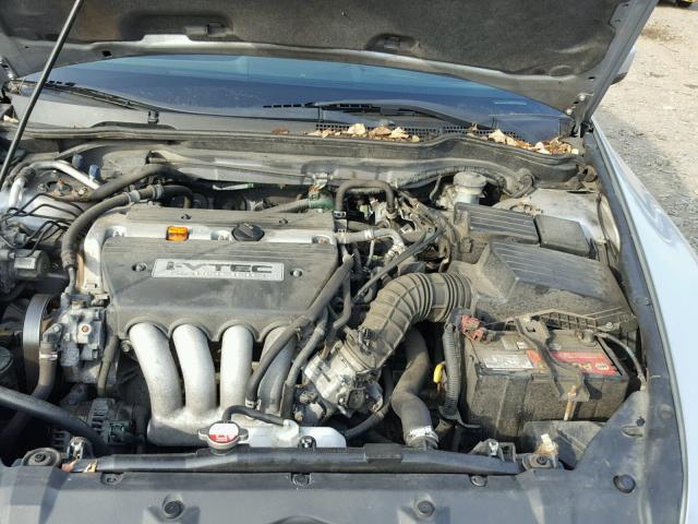 1HGCM56734A140421 - 2004 HONDA ACCORD EX SILVER photo 7