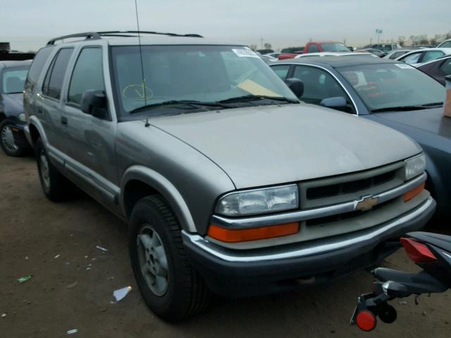 1GNDT13W0Y2224990 - 2000 CHEVROLET BLAZER BROWN photo 1