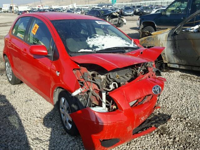 JTDKT903795241441 - 2009 TOYOTA YARIS RED photo 1