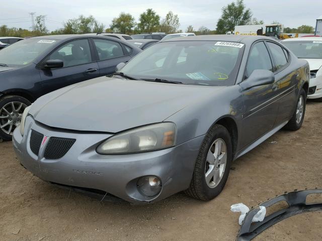 2G2WP552181100030 - 2008 PONTIAC GRAND PRIX Сұр фото 2