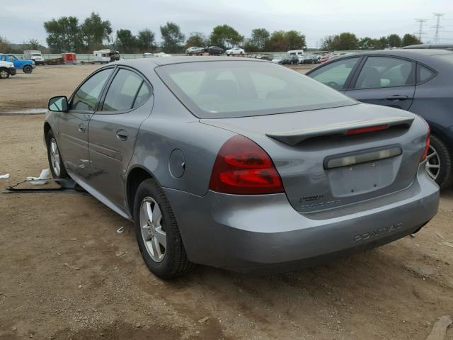 2G2WP552181100030 - 2008 PONTIAC GRAND PRIX Сұр фото 3