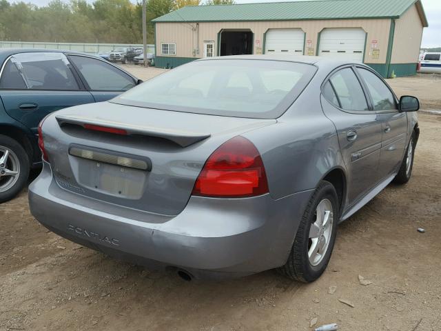 2G2WP552181100030 - 2008 PONTIAC GRAND PRIX Сұр фото 4