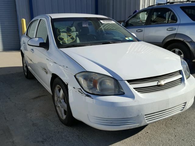 1G1AT58H497106886 - 2009 CHEVROLET COBALT LT WHITE photo 1