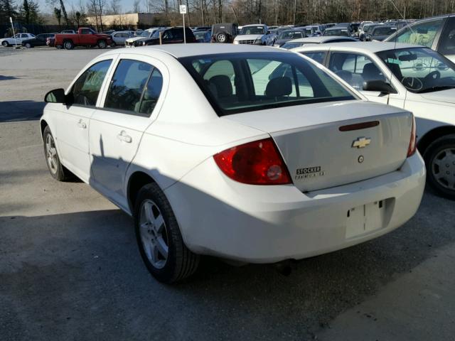 1G1AT58H497106886 - 2009 CHEVROLET COBALT LT WHITE photo 3