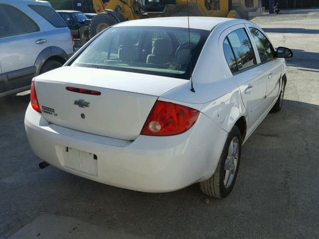 1G1AT58H497106886 - 2009 CHEVROLET COBALT LT WHITE photo 4