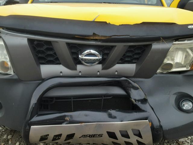 5N1AN08U95C657975 - 2005 NISSAN XTERRA OFF YELLOW photo 9