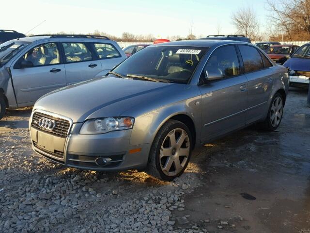 WAUDG68E46A000356 - 2006 AUDI A4 3.2 QUA GRAY photo 2