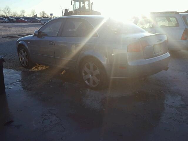 WAUDG68E46A000356 - 2006 AUDI A4 3.2 QUA GRAY photo 3