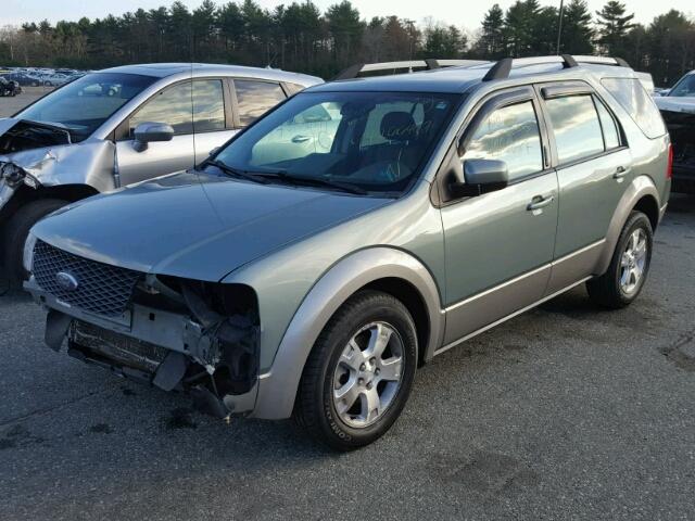 1FMDK02137GA26431 - 2007 FORD FREESTYLE GREEN photo 2