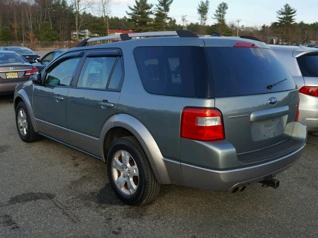 1FMDK02137GA26431 - 2007 FORD FREESTYLE GREEN photo 3