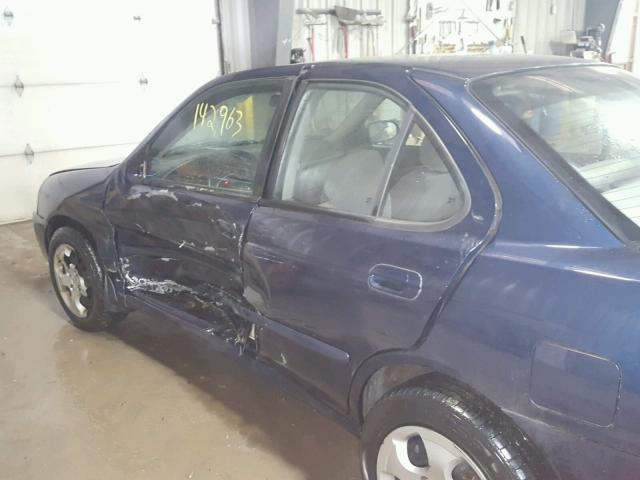 3N1CB51D26L516753 - 2006 NISSAN SENTRA 1.8 BLUE photo 9