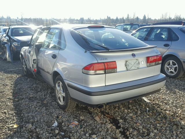 YS3DD58N4X2029026 - 1999 SAAB 9-3 S SILVER photo 3