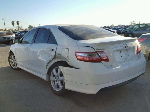 4T1BE46K39U854573 - 2009 TOYOTA CAMRY BASE WHITE photo 3