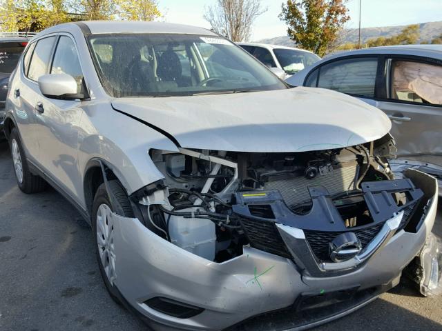 JN8AT2MT6GW006408 - 2016 NISSAN ROGUE S SILVER photo 1