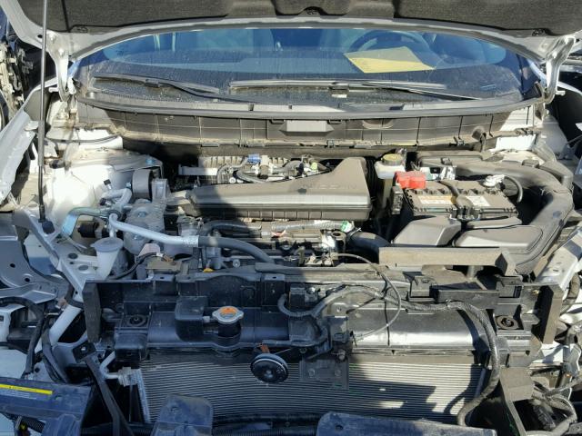 JN8AT2MT6GW006408 - 2016 NISSAN ROGUE S SILVER photo 7