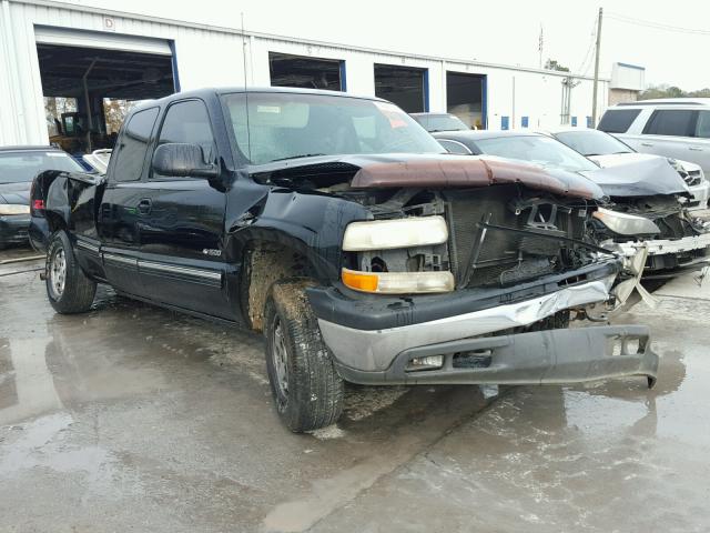 1GCEK19T7XE229940 - 1999 CHEVROLET SILVERADO BLACK photo 1