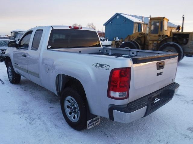 1GTR2UEA8DZ142639 - 2013 GMC SIERRA K15 SILVER photo 3