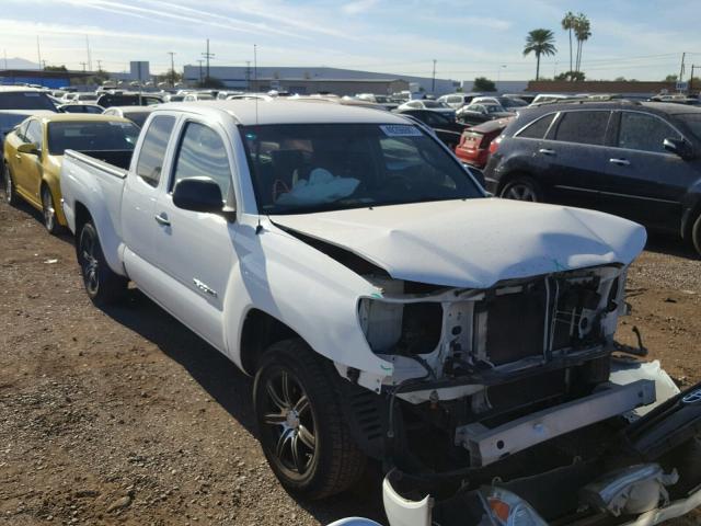 5TETX22N09Z623712 - 2009 TOYOTA TACOMA ACC WHITE photo 1