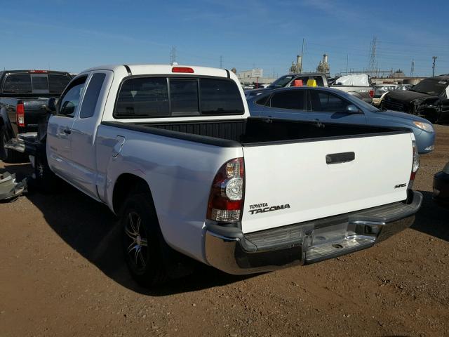 5TETX22N09Z623712 - 2009 TOYOTA TACOMA ACC WHITE photo 3