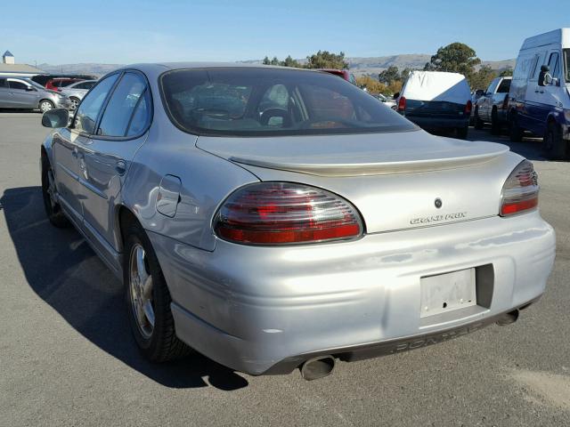 1G2WP52K6YF154775 - 2000 PONTIAC GRAND PRIX SILVER photo 3