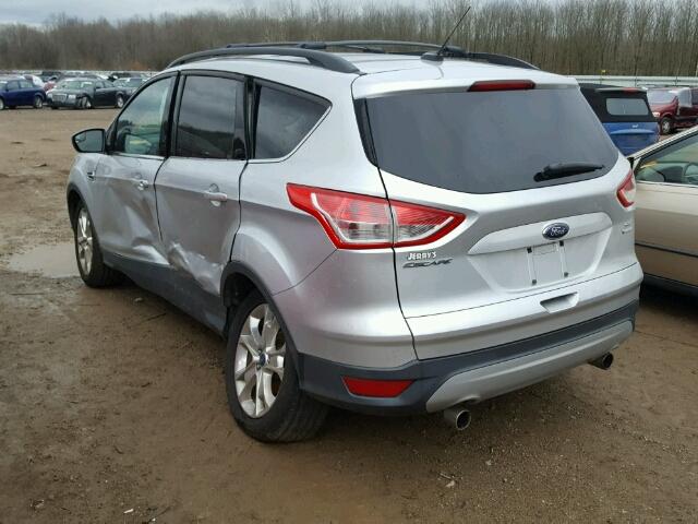 1FMCU9GX6DUA84229 - 2013 FORD ESCAPE SE SILVER photo 3