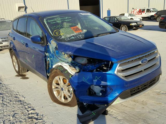 1FMCU0GD1HUC92638 - 2017 FORD ESCAPE SE BLUE photo 1