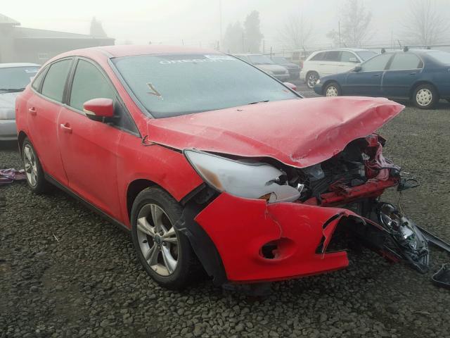 1FADP3F24DL201661 - 2013 FORD FOCUS SE RED photo 1